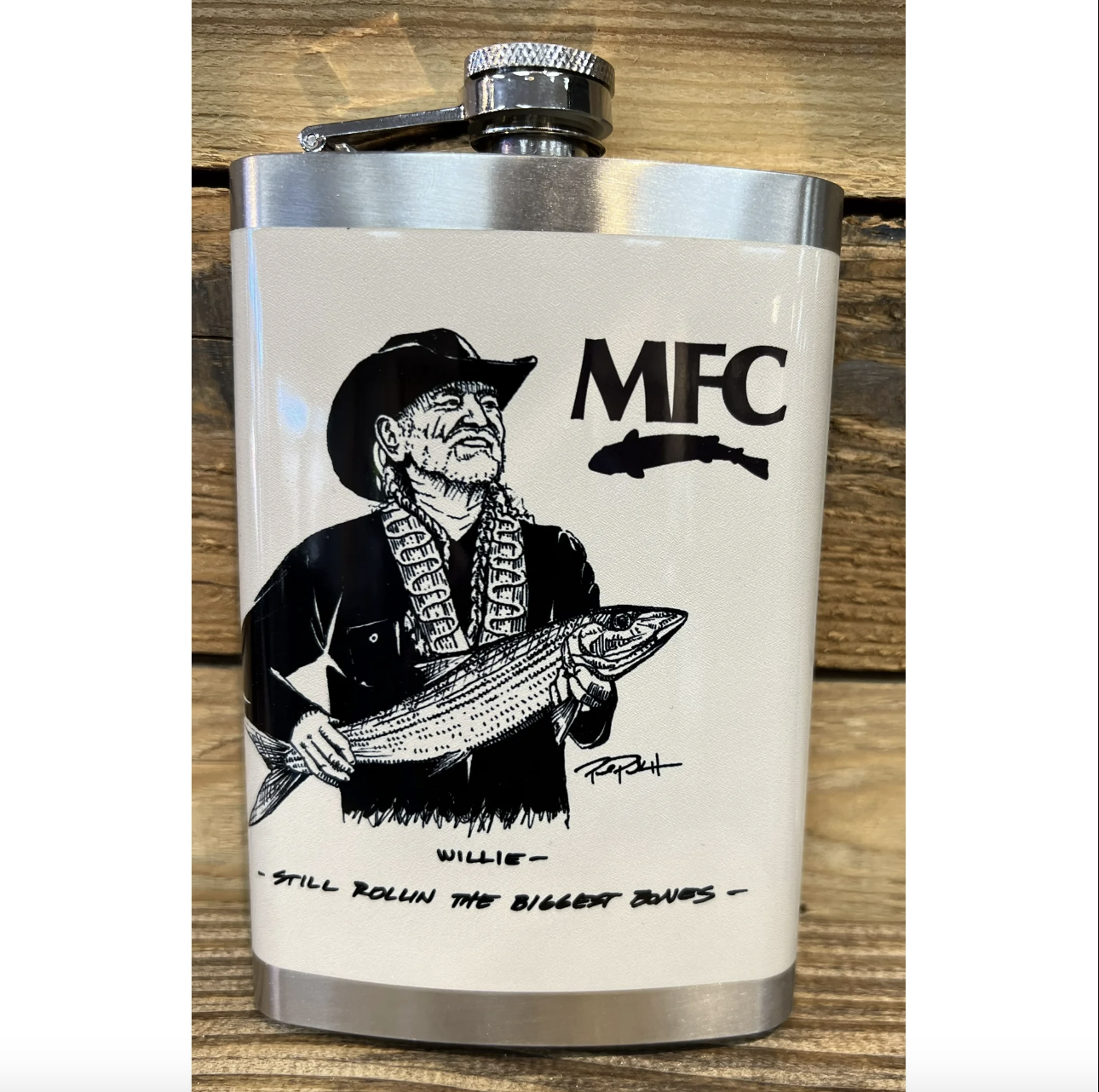 Montana Fly Co MFC Hip Flask 8oz -