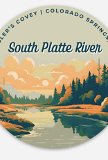 Anglers Covey Angler's Covey 3" Round Sticker