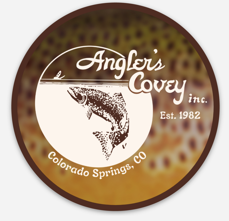 Anglers Covey Angler's Covey 3" Round Sticker