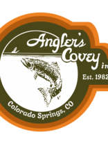 Anglers Covey Angler's Covey Die Cut Logo Sticker