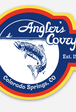 Anglers Covey Angler's Covey Die Cut Logo Sticker