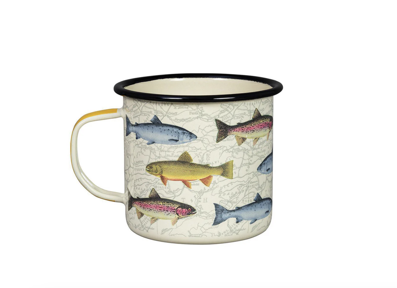 Anglers Book Supply Rogue Angler Flies Enamel Mug