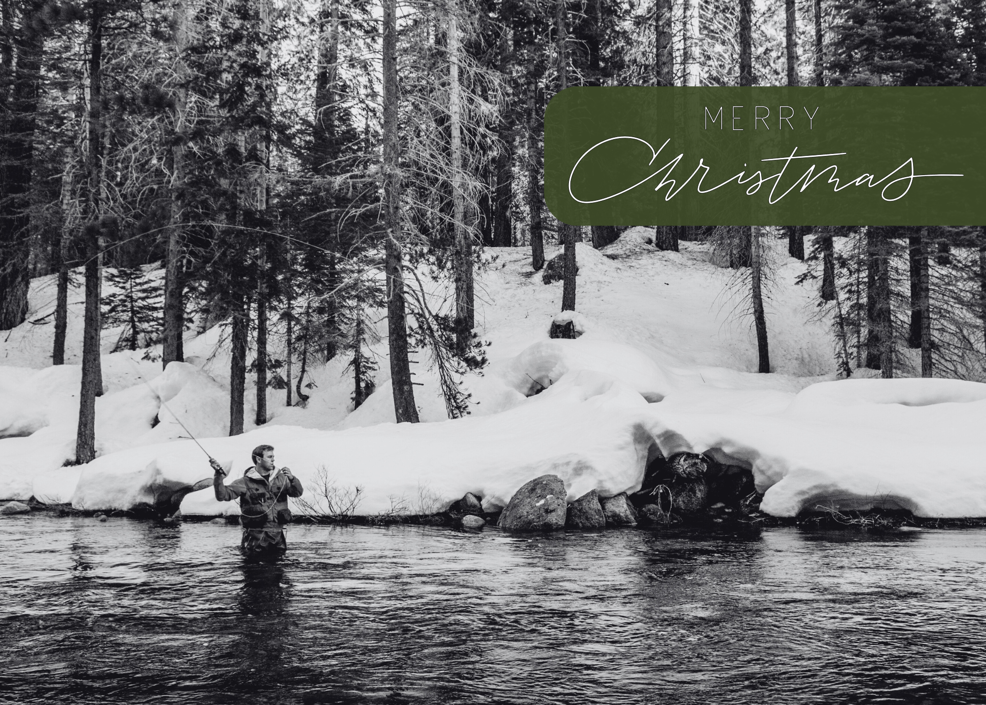 Anglers Covey AC Greeting Card -