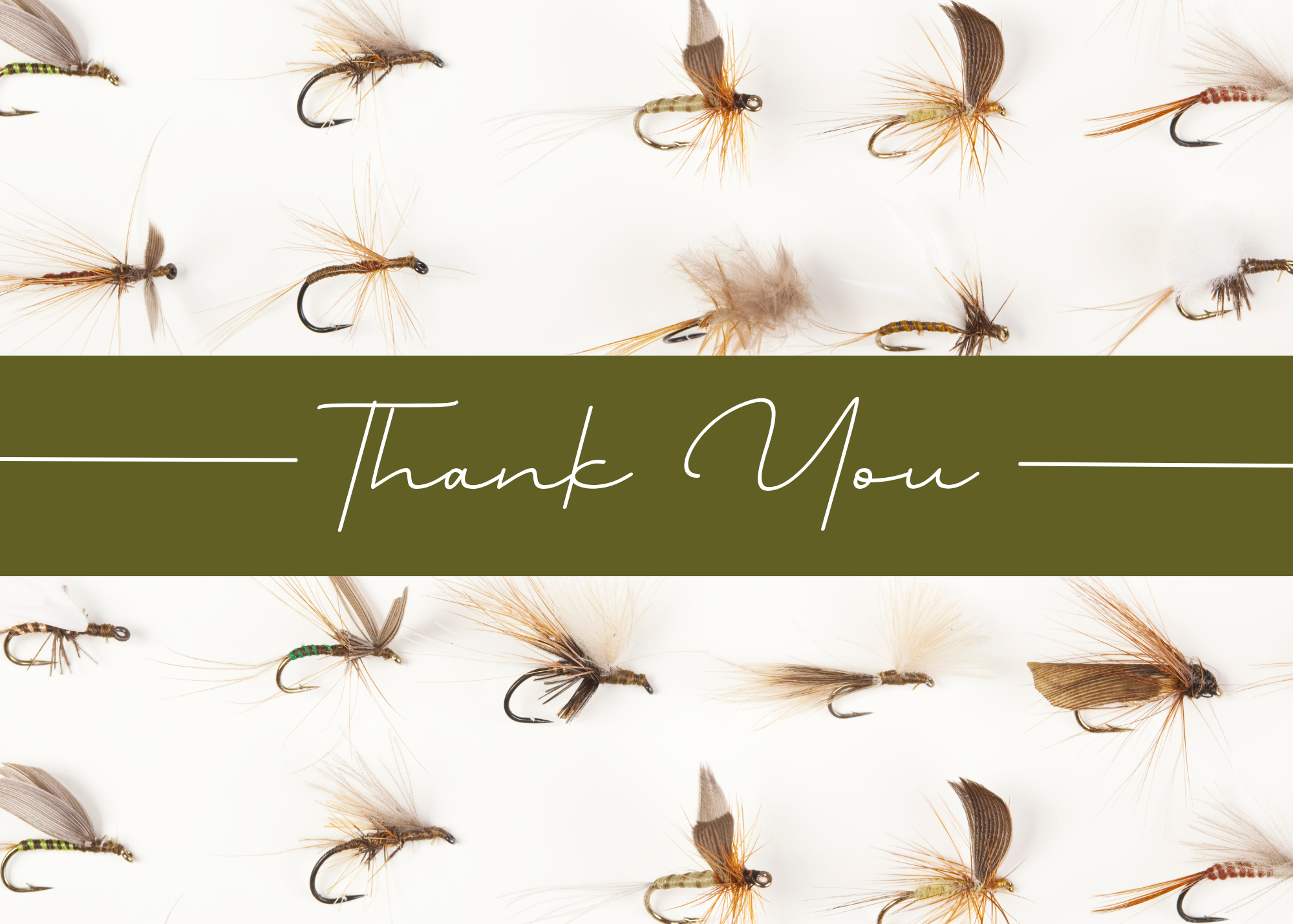 Anglers Covey AC Greeting Card -