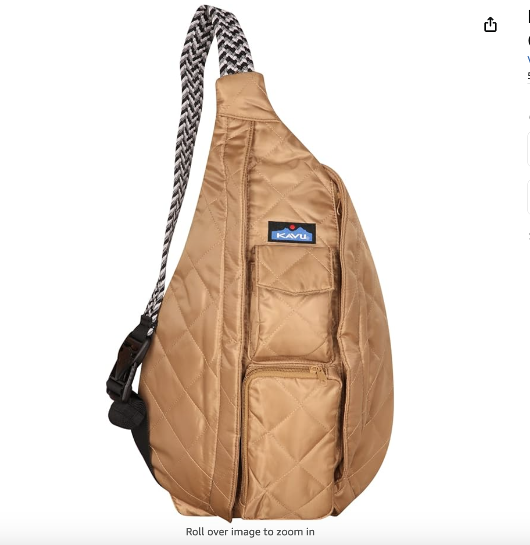 KAVU KAVU Rope Puff Bag