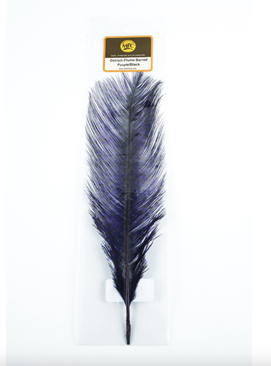 Montana Fly Co MFC Barred Ostrich Plume