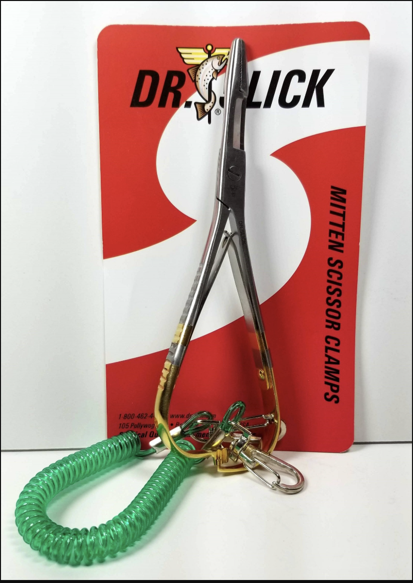 Dr Slick Co Dr Slick 5 1/2" Gold Mitten Scissor Clamp Set