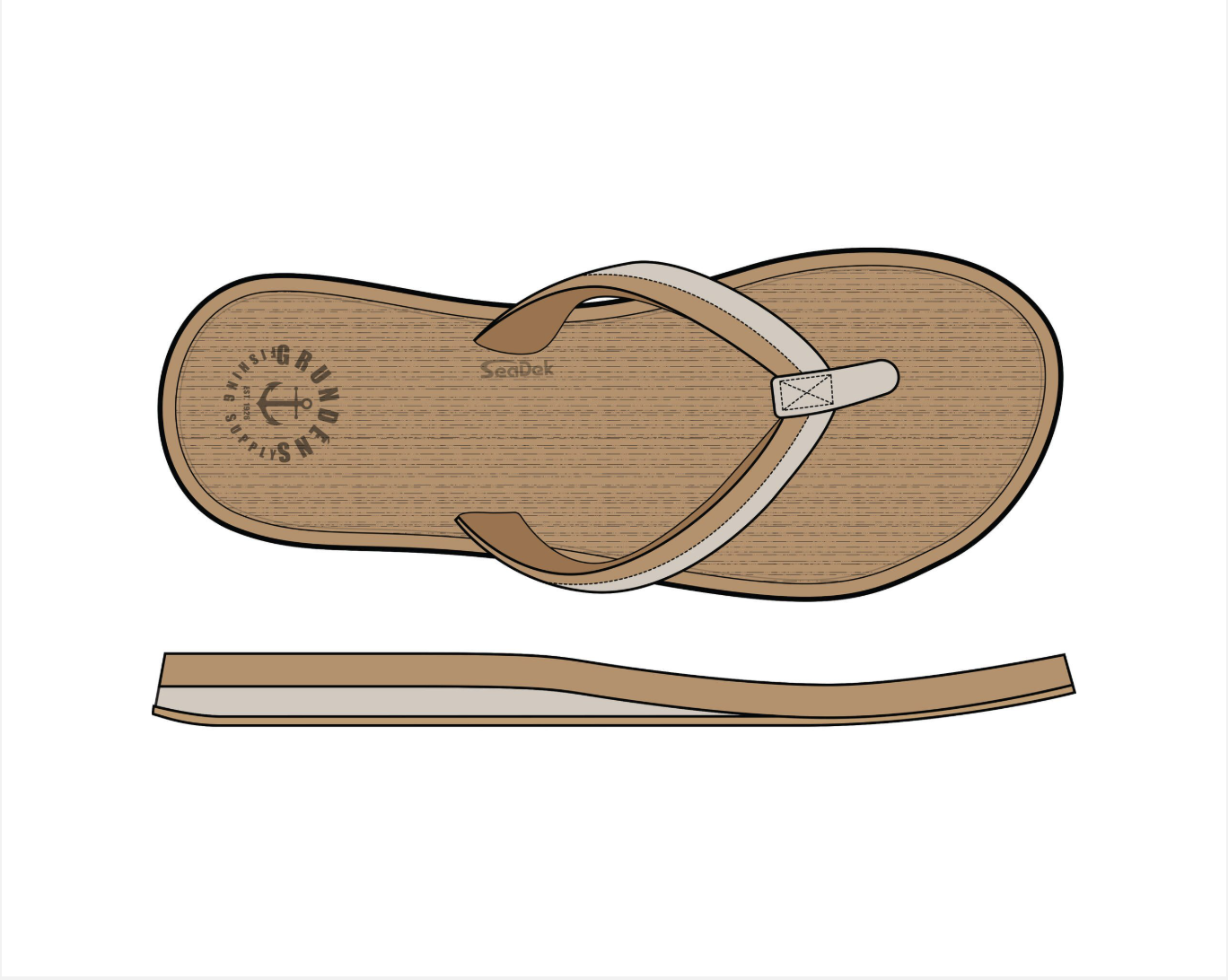 Grundens Grundens Womens Tidal Flats Sandal -