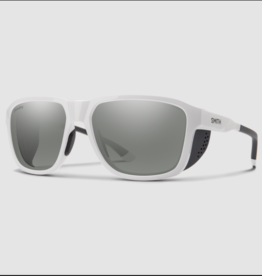 Smith Optics Smith Embark Sunglass White ChromaPop Polarized Platinum Mirror
