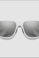 Smith Optics Smith Embark Sunglass White ChromaPop Polarized Platinum Mirror