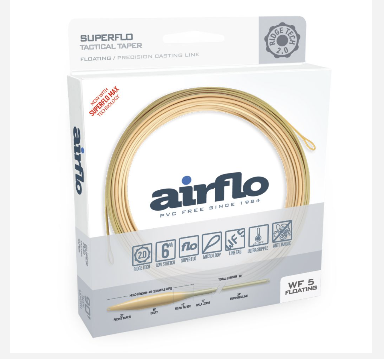 Airflo Airflo Ridge 2.0 Superflo Tactical Taper Fly Line -