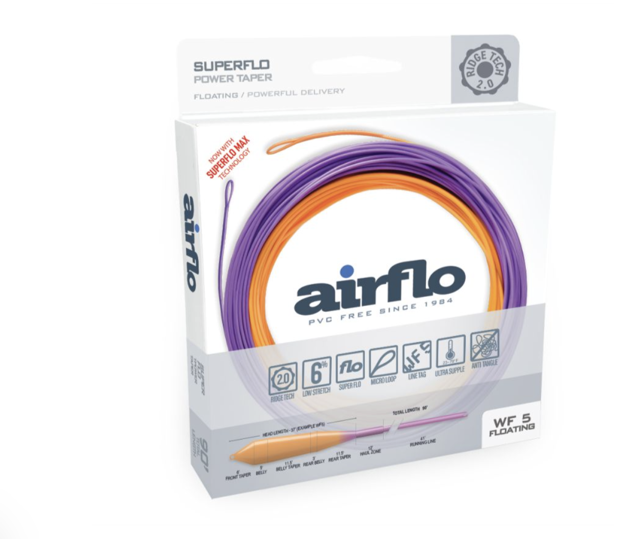 Airflo Airflo Ridge 2.0 Superflo Tactical Taper Fly Line -