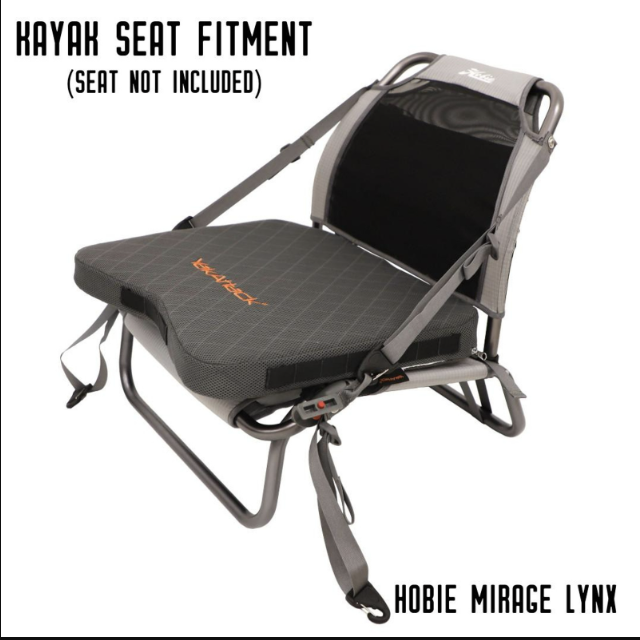 YakAttack YakAttack MultiFlex Seat Cushion Med-Firm Grey