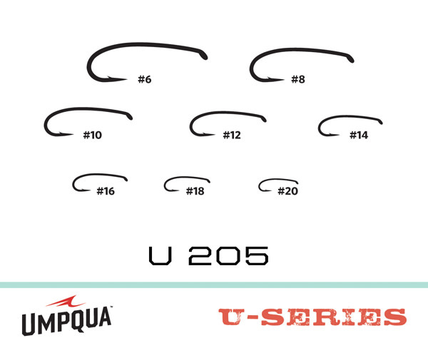Umpqua Feather Merchants Umpqua U-Series U205 Hook (50 Pack)