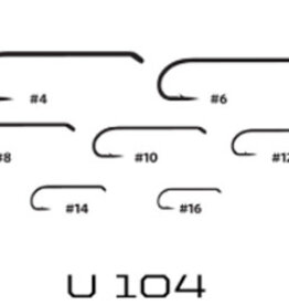 Umpqua Feather Merchants Umpqua U-Series U104 Hook  (50 Pack)