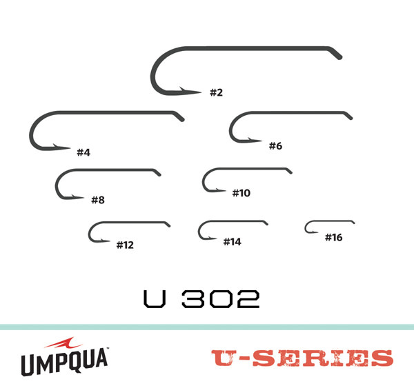 Umpqua Feather Merchants Umpqua U-Series U302 Hook (50 Pack)