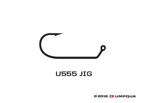 Umpqua Feather Merchants Umpqua U-Series U555 Jig Hook (50 Pack)