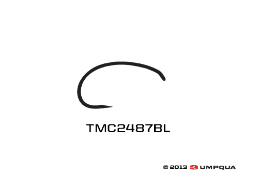 Umpqua Feather Merchants Umpqua Tiemco 2487BL Hook (25 Pack)