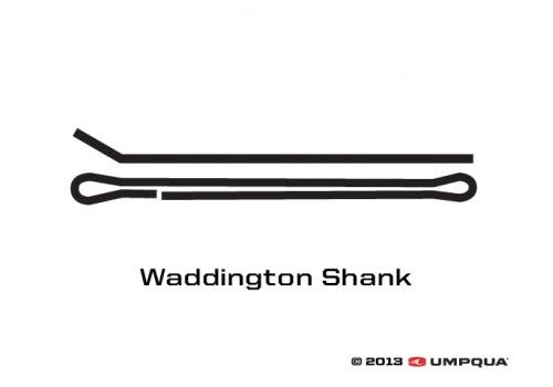 Umpqua Feather Merchants Umpqua U-Series Waddington Shank (25 Pack)