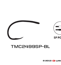 Umpqua Feather Merchants Umpqua Tiemco 2499SP-BL Hook (25 Pack)