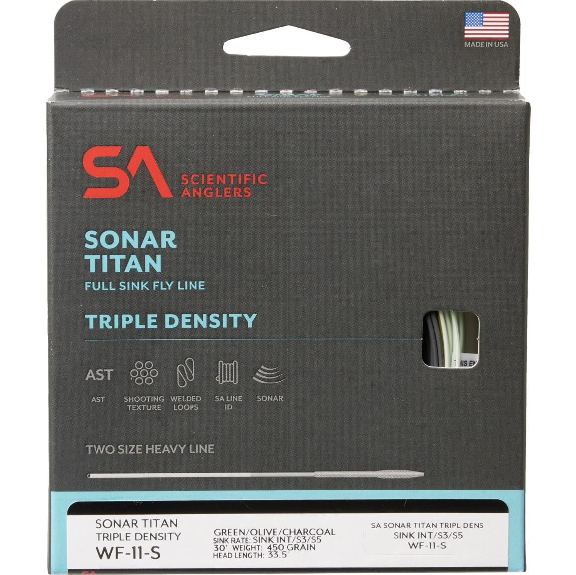 Scientific Anglers Scientific Anglers Sonar Titan Triple Density Fly Line -