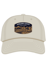 Anglers Covey Alpine Riser AC Hat 355 Oat Milk/Elmwood White Rope