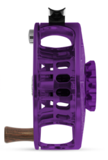 Abel Reels Abel SDF Fly Reel 5/6 Solid Purple Ridge Risers Rosewood