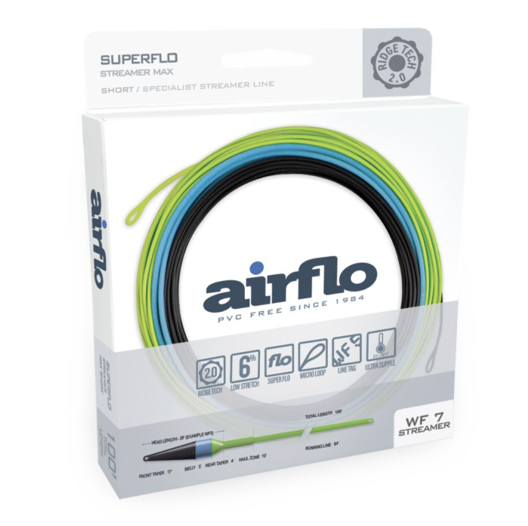 Airflo Airflo Ridge 2.0 Superflo Streamer Max Short Fly Line -