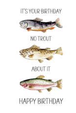 Anglers Covey AC Birthday Card -