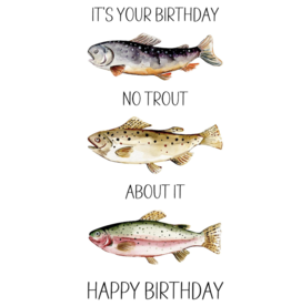 Anglers Covey AC Birthday Card -