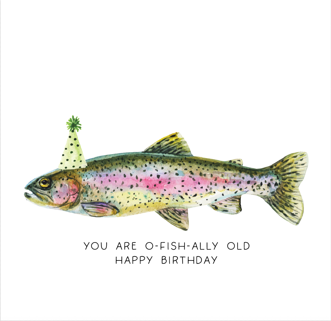 Anglers Covey AC Birthday Card -