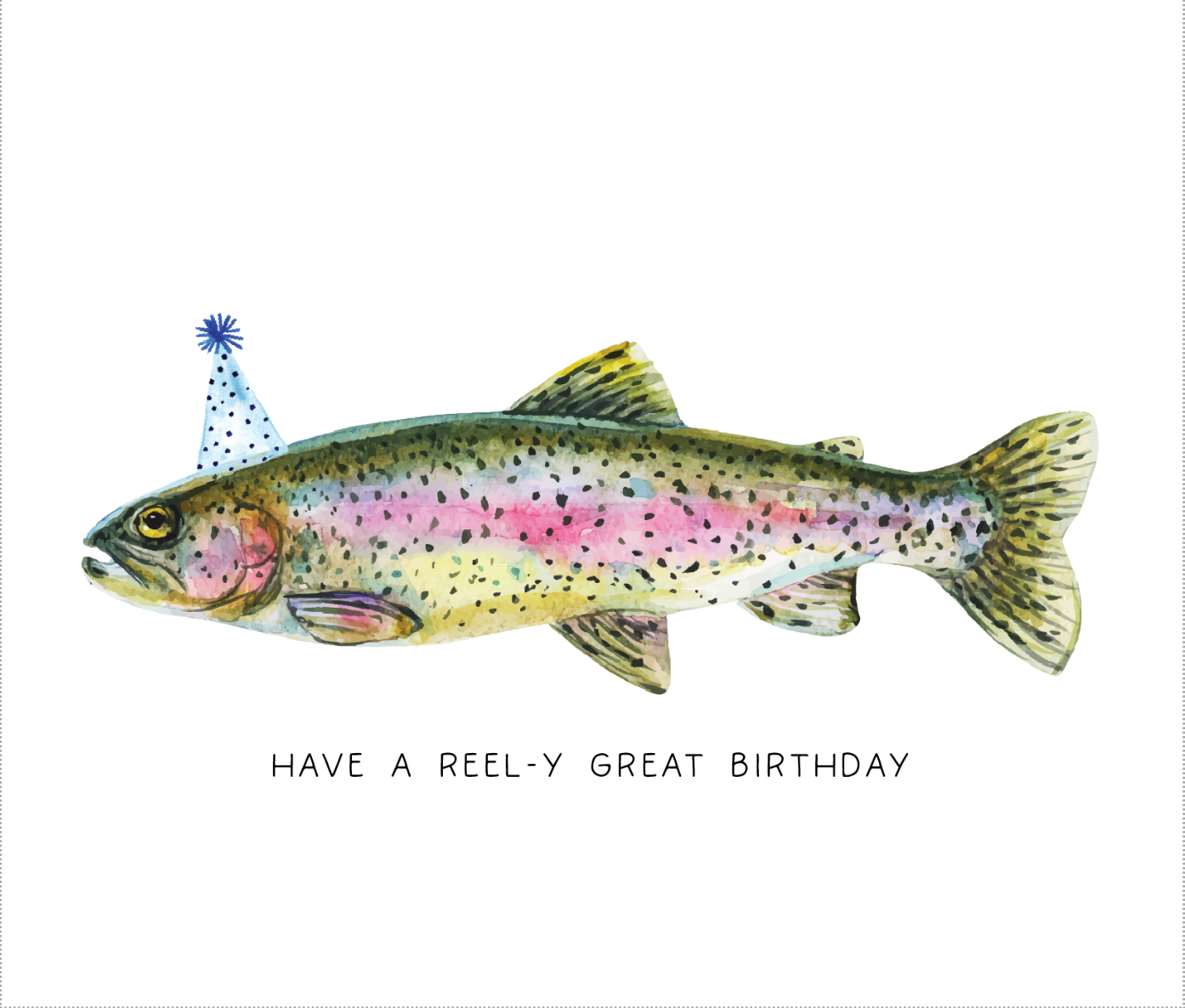 Anglers Covey AC Birthday Card -