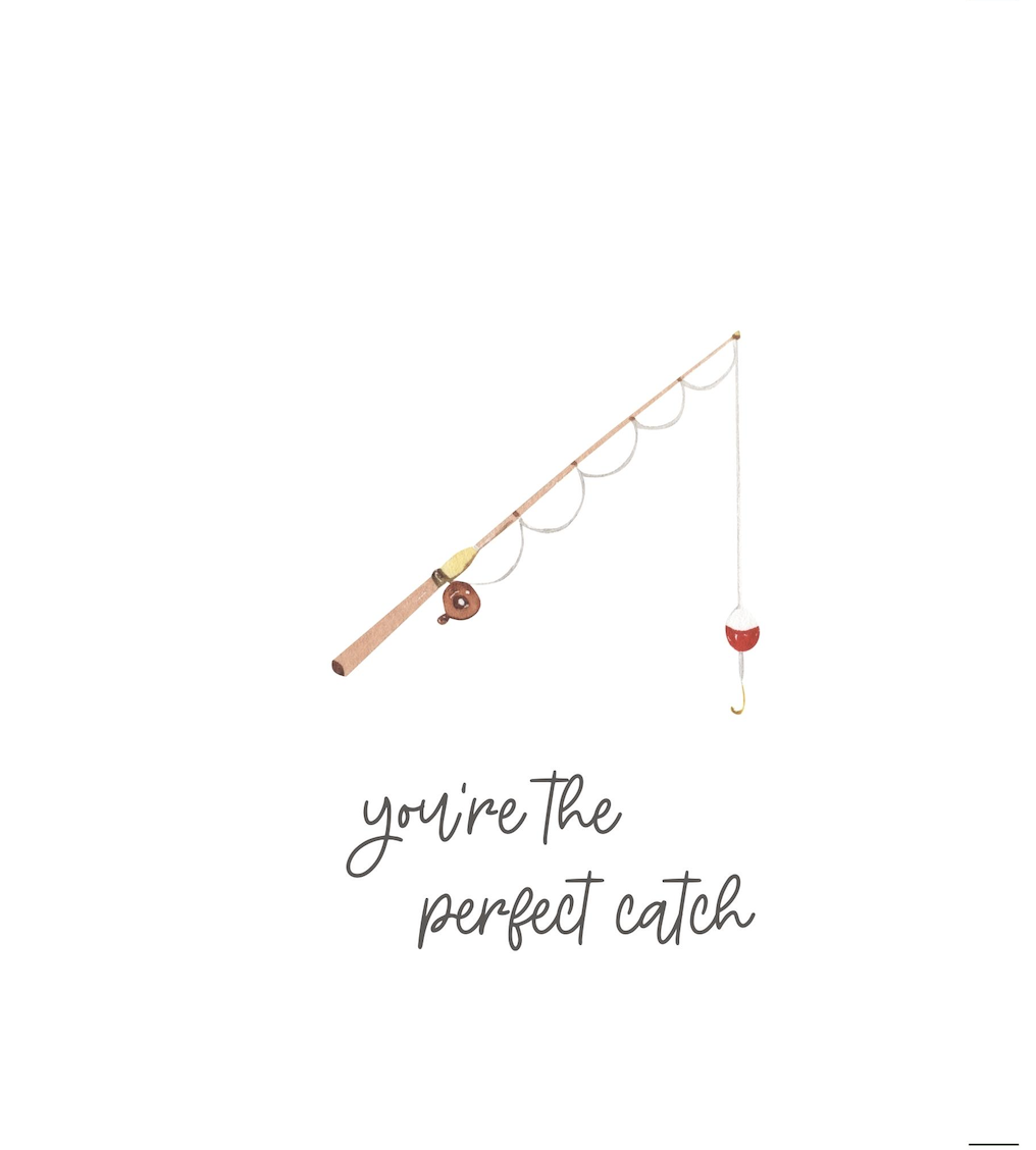 Anglers Covey AC Greeting Card -