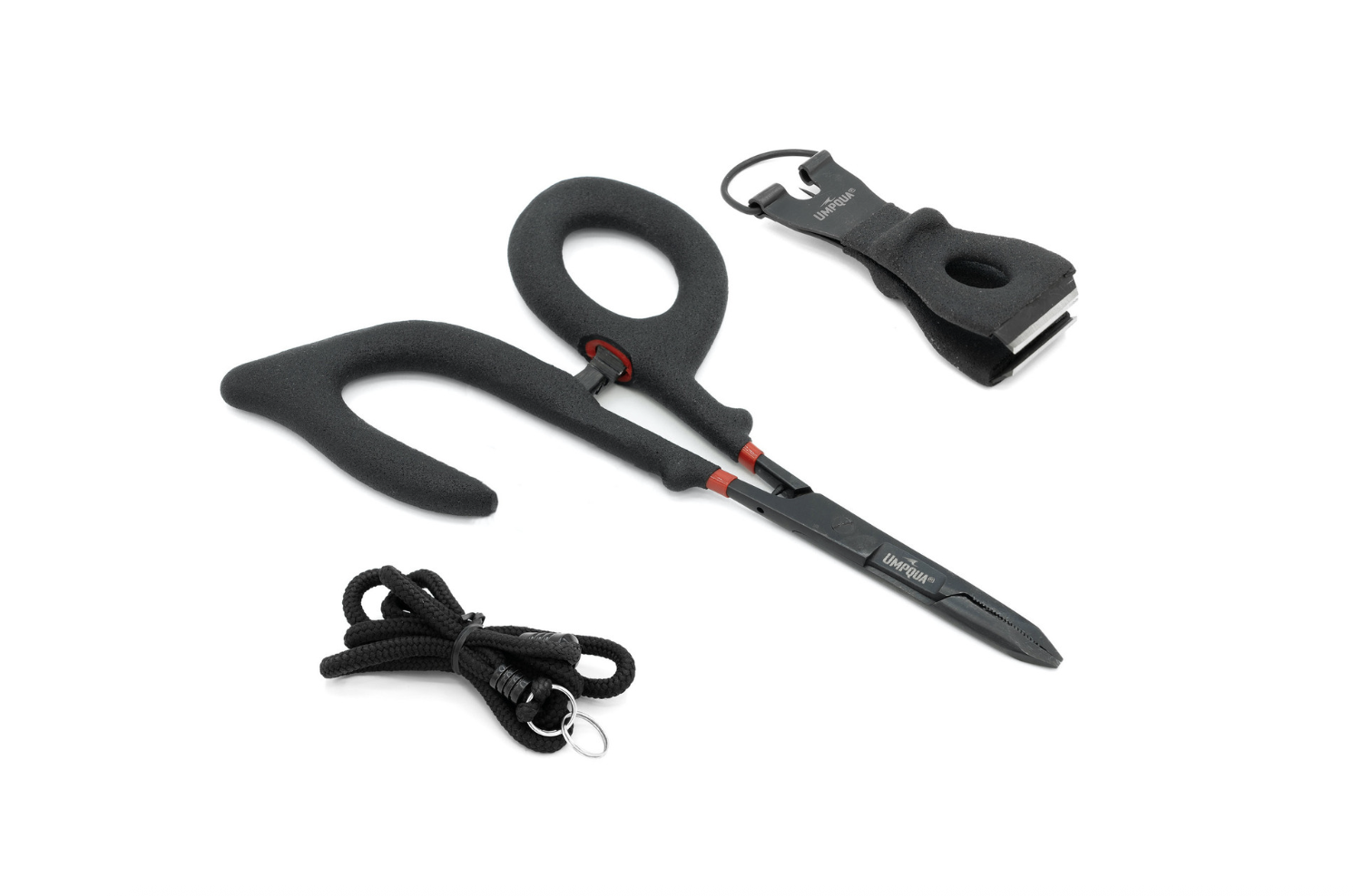 Umpqua Feather Merchants Umpqua RiverGrip PS 6" Open Clamp/Big Nip/Lanyard Combo