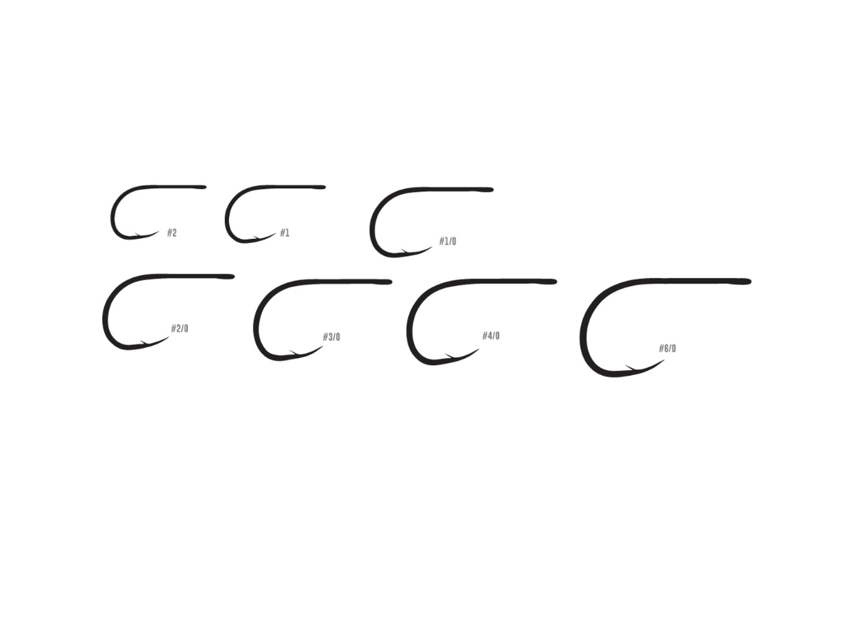 Umpqua Feather Merchants Umpqua Tiemco 600SP Hook (10 Pack) #2/0