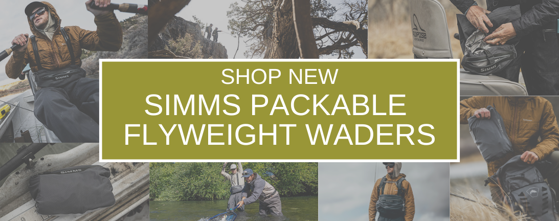 Simms Flyweight packable