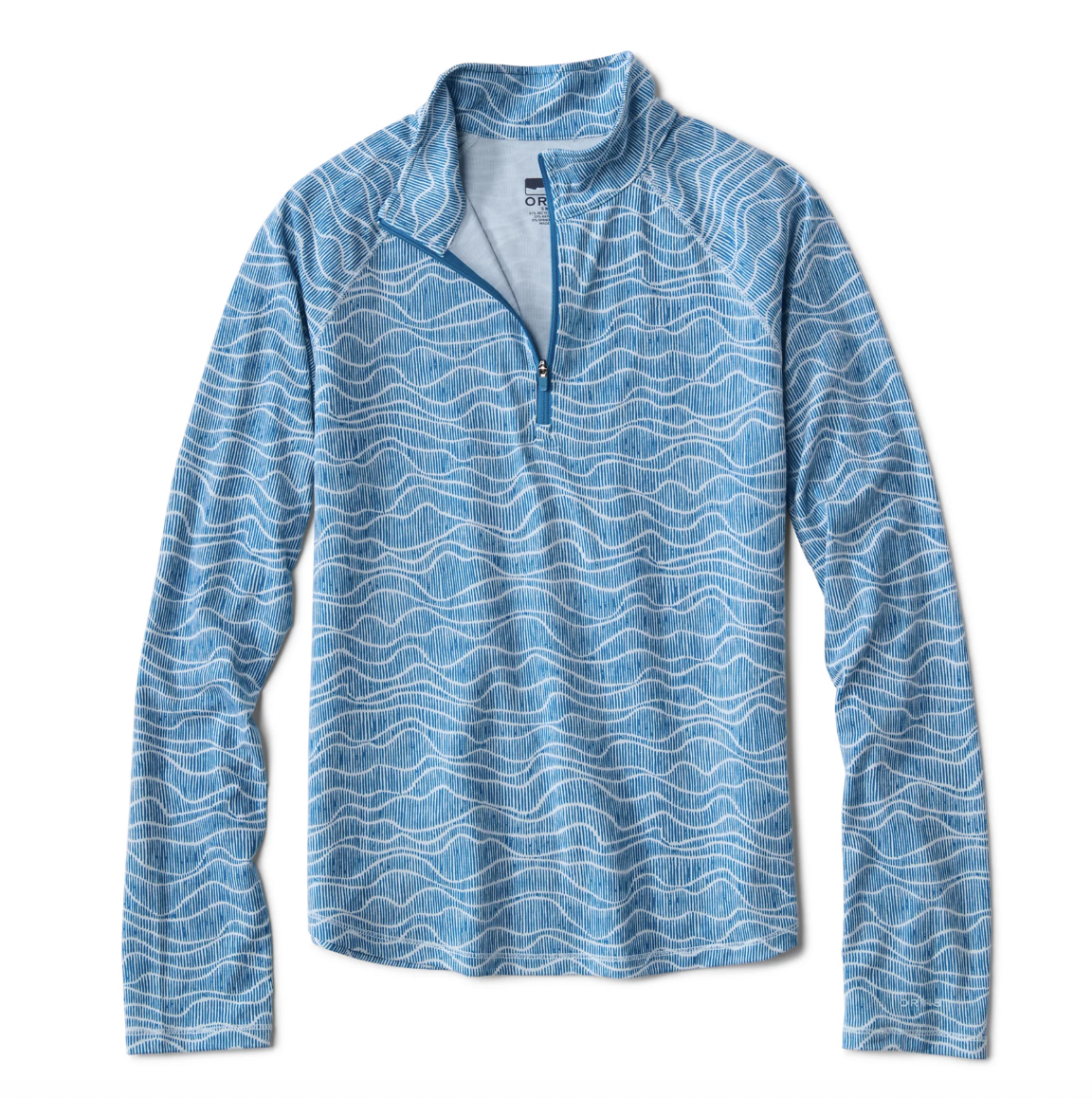 Orvis Orvis Womens DriCast Printed 1/4 Zip -