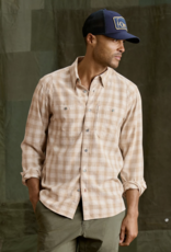 Orvis Orvis Tech Chambray Plaid Work Shirt Long Sleeve