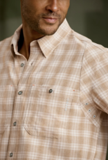 Orvis Orvis Tech Chambray Plaid Work Shirt Long Sleeve