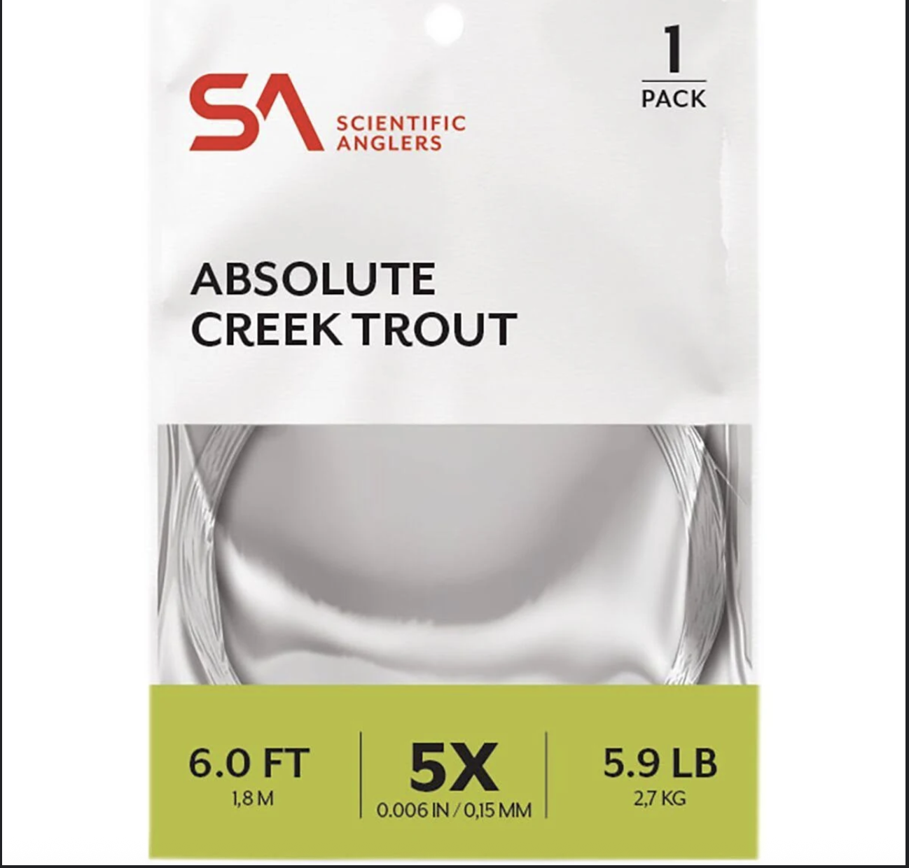 Scientific Anglers Scientific Anglers Absolute Creek Trout Leader -