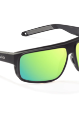 Bajio Bajio Greenland Sunglasses Black Matte Green Mirror Poly