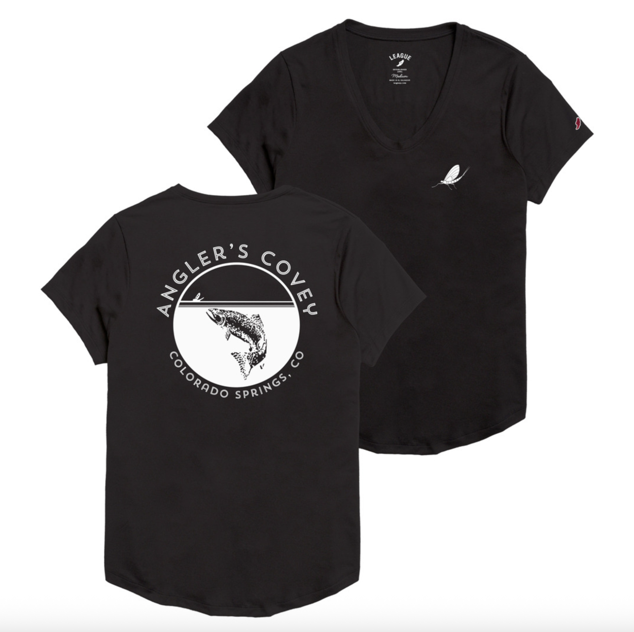 League AC Logo Womens Mayfly Triflex Voop Tee