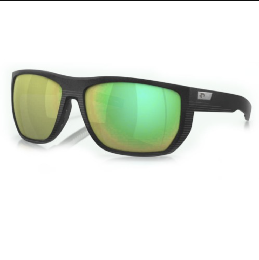 Costa Del Mar Costa Santiago Sunglasses Net Black w/Copper Green Mirror 580G