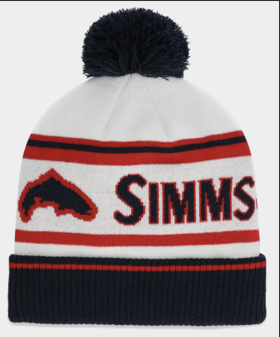 Simms Fishing Simms Tip-Up Pom Beanie -