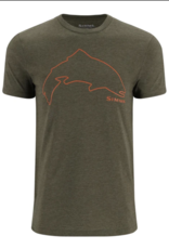 Simms Fishing Simms Trout Outline Tee -