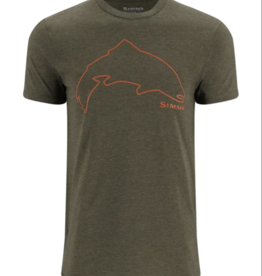 Simms Fishing Simms Trout Outline Tee -