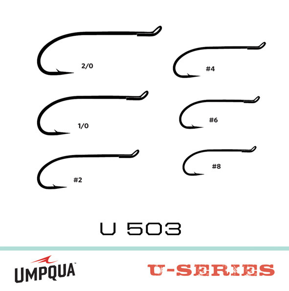 Umpqua Feather Merchants Umpqua U-Series U503 Hook (25 Pack)