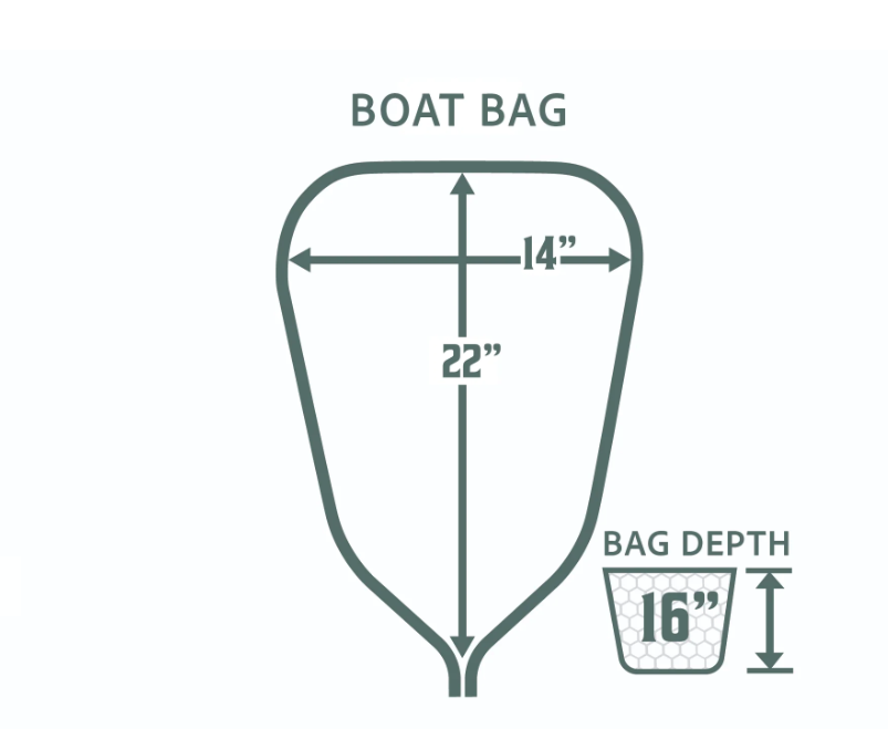 Rising Rising Replacement Rubber Net Bag -