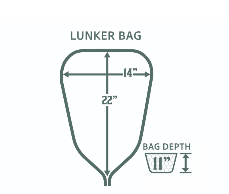 Rising Rising Replacement Rubber Net Bag -