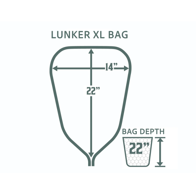 Rising Rising Replacement Rubber Net Bag -